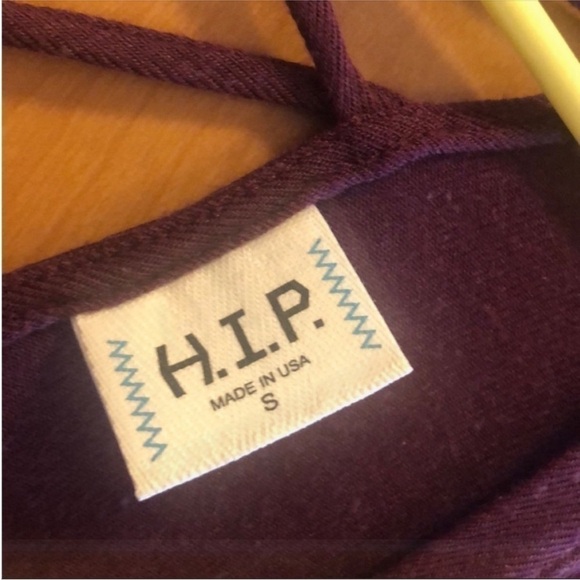 Nordstrom Size Small Open Back Purple Top. - Picture 4 of 6